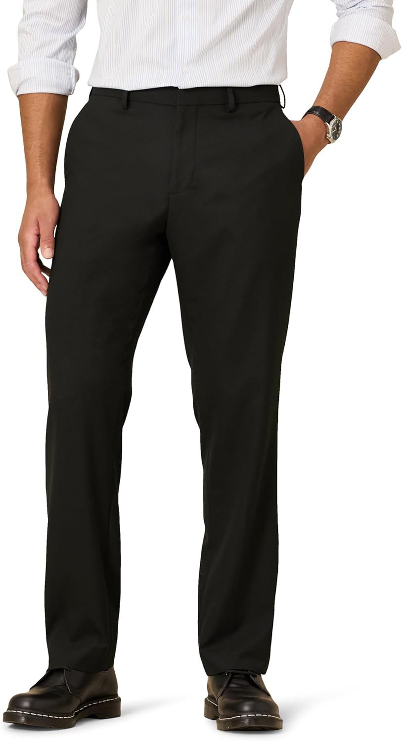 Men's Classic-Fit Wrinkle-Resistant Stretch Dress Pants