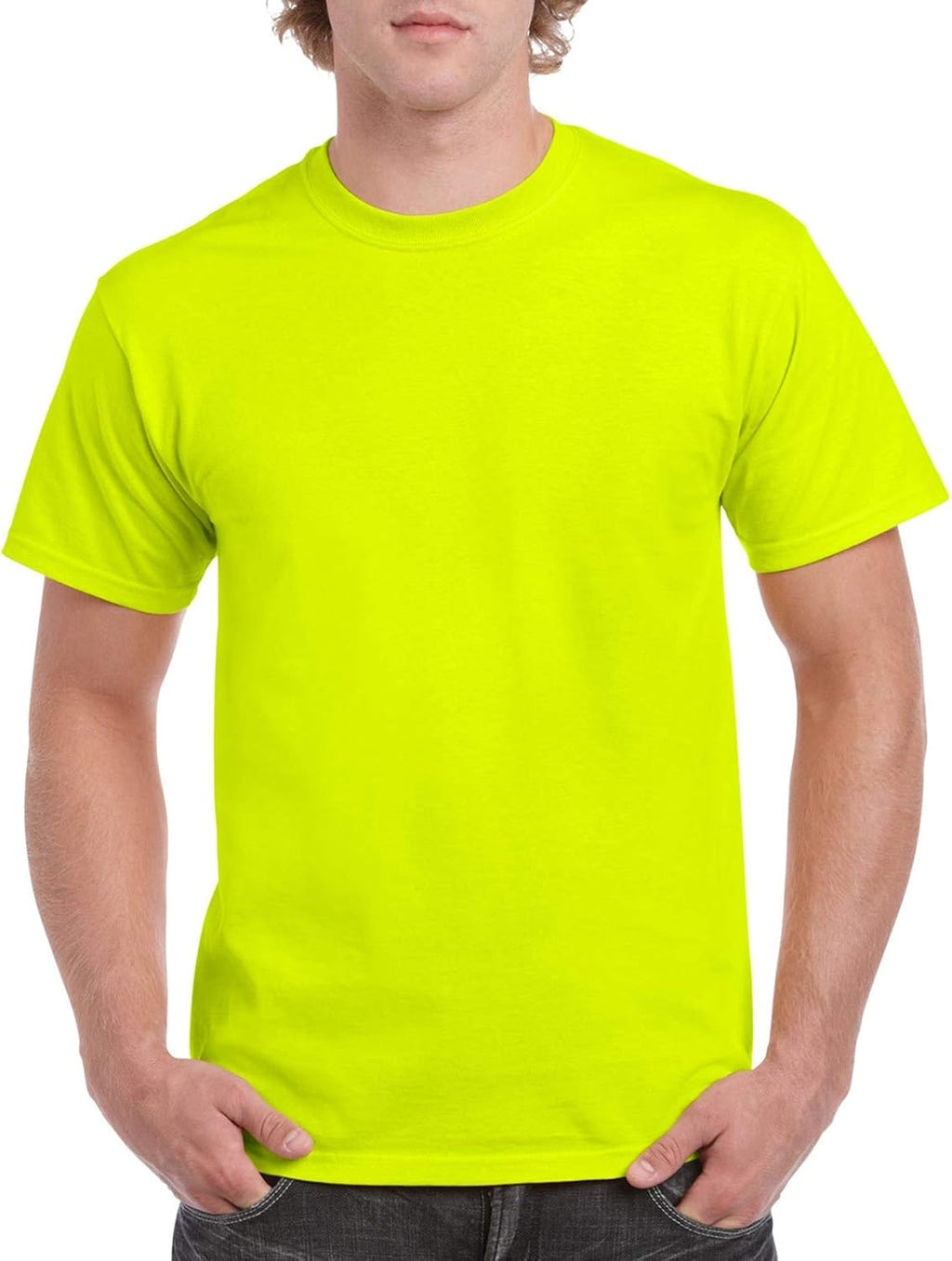 Men Heavy Taped Neck Comfort Jersey T-Shirt