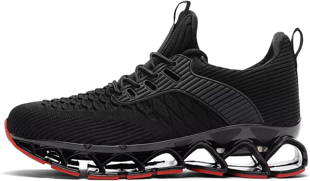 Mens Slip on Running Walking Shoes  Casual Fashion Sneakers Comfort Non Slip Work Sport Athletic Trainer