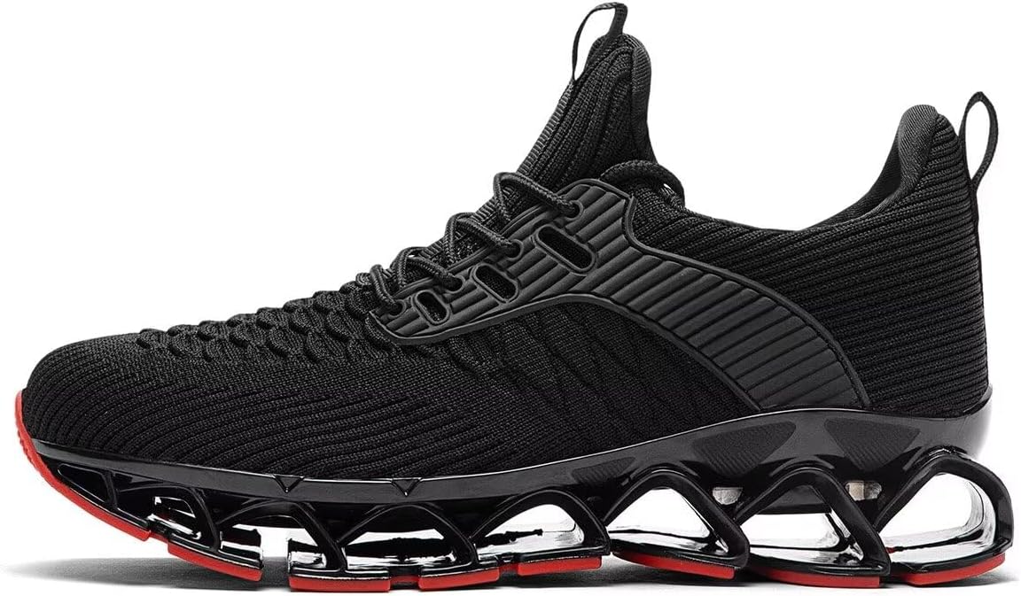 Mens Slip on Running Walking Shoes  Casual Fashion Sneakers Comfort Non Slip Work Sport Athletic Trainer