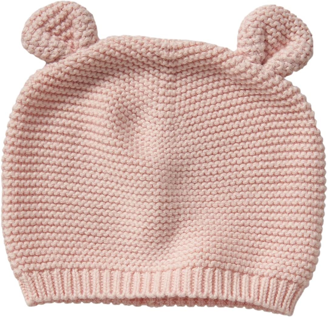 Unisex Baby Soft Knit Garter Hat