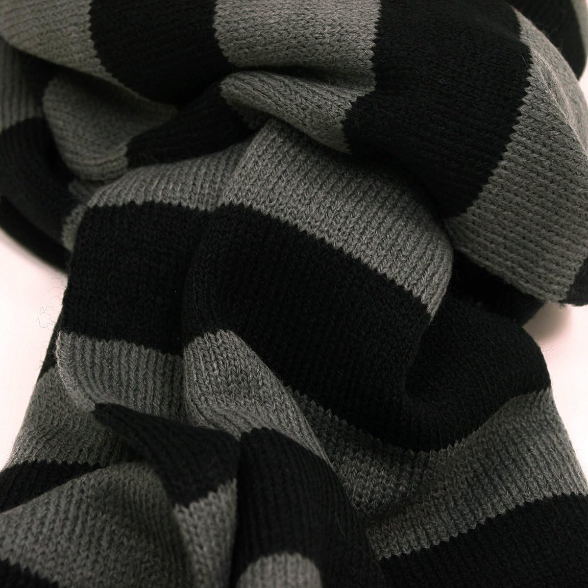 Premium Soft Knit Striped Scarf