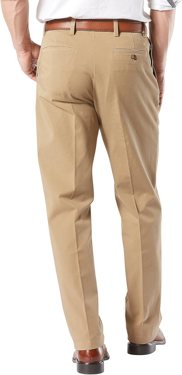 Men's Classic Fit Workday Khaki  Pants (Standard and Big & Tall)