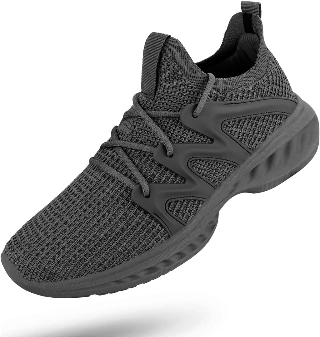 Men's Slip on Walking Shoes Lightweight Breathable Non Slip Running Shoes Athletic Gym Tennis Shoes Sneakers for Men