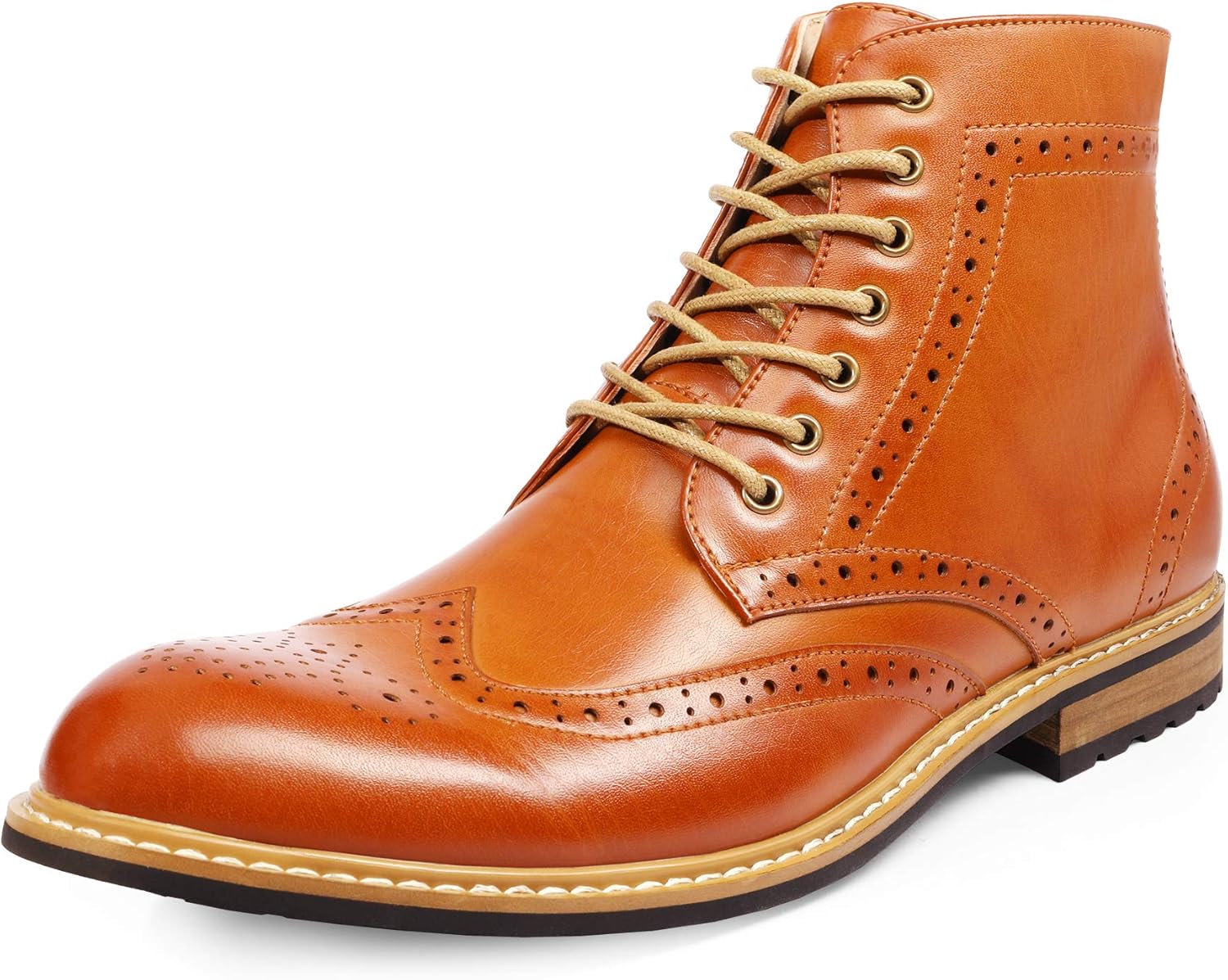 Men Dress Ankle Motorcycle Boots