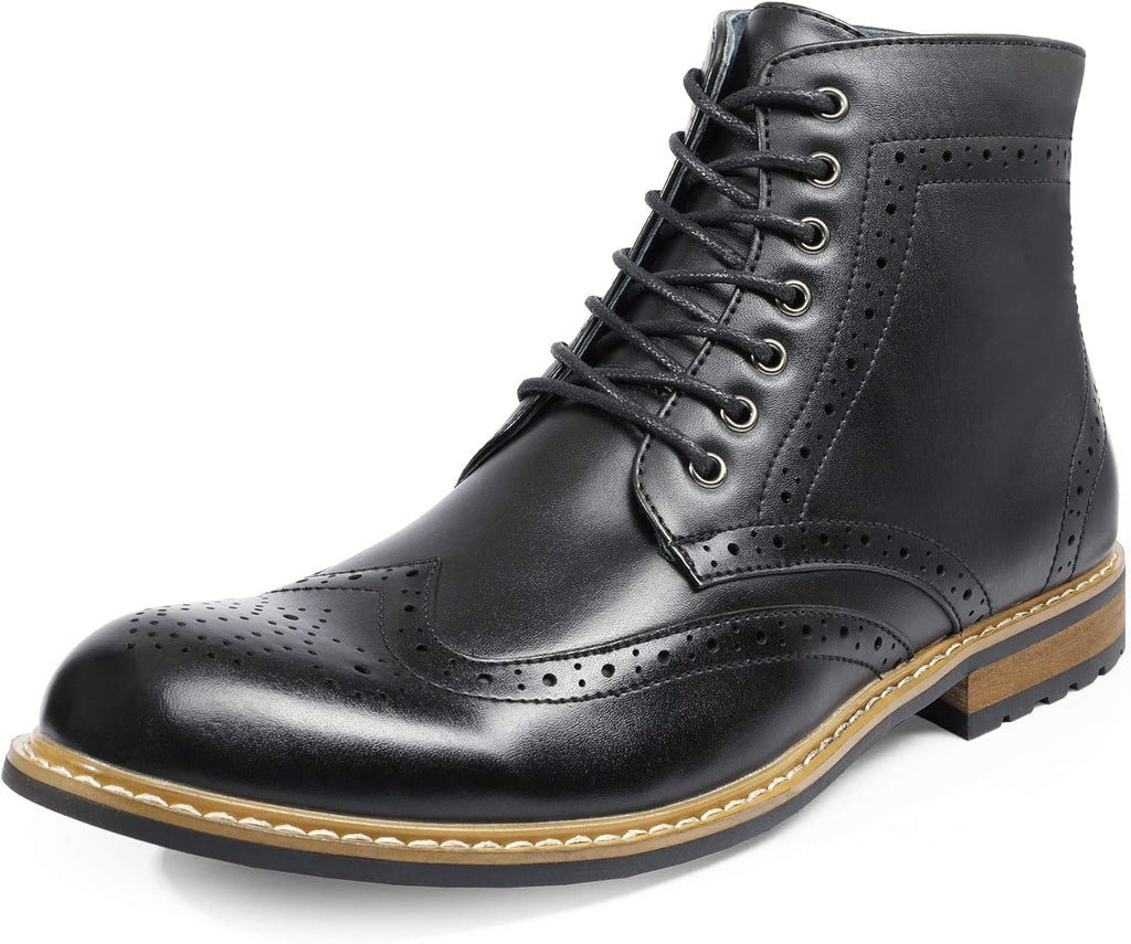 Men Dress Ankle Motorcycle Boots