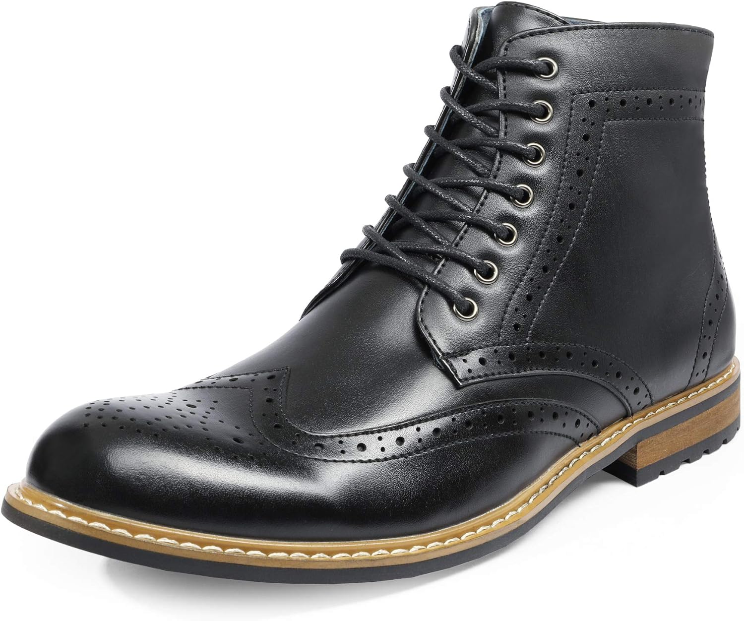 Men Dress Ankle Motorcycle Boots