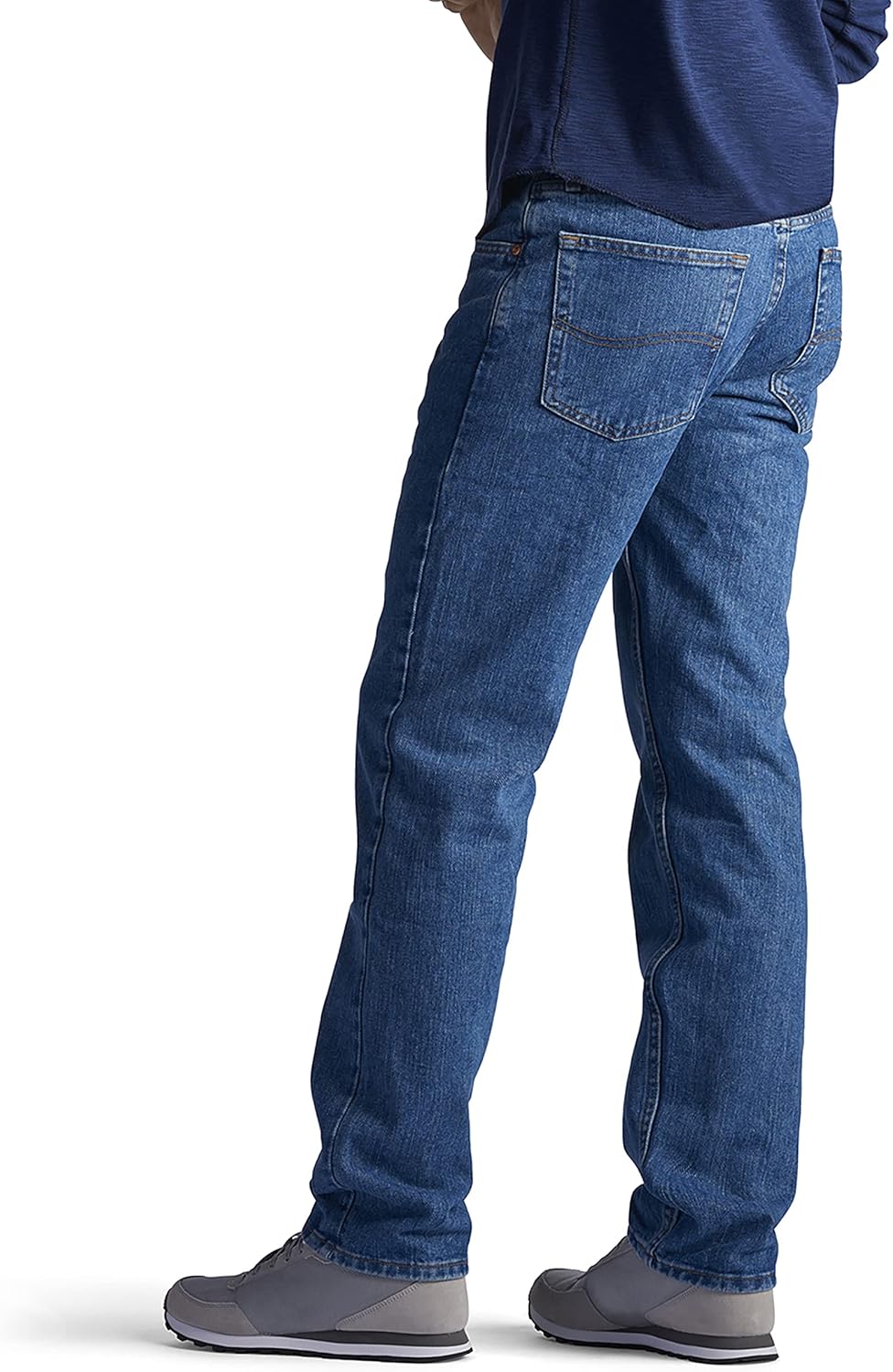 Men Regular Fit Straight Leg Jean